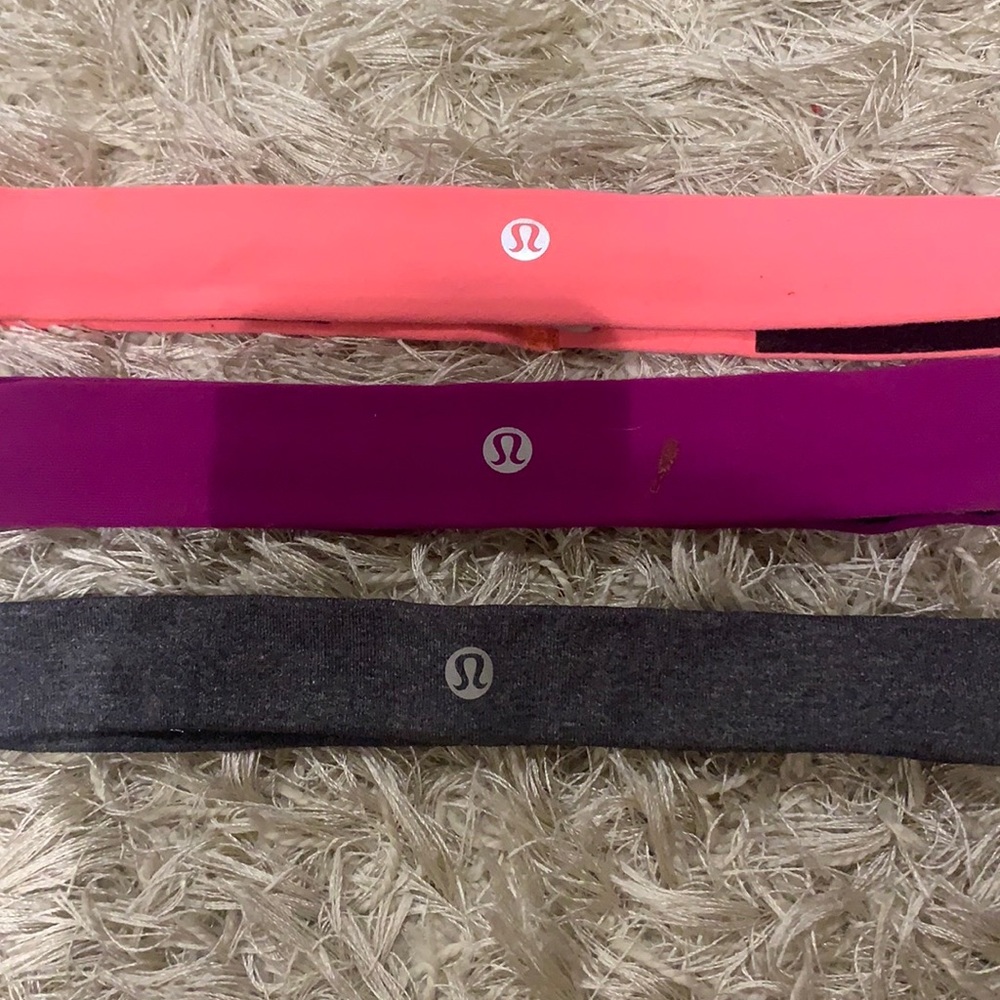 3 Lululemon Head Bands